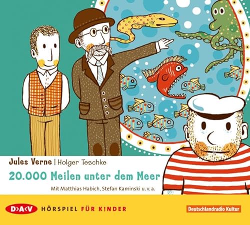 20.000 Meilen unter dem Meer, Audio-CD: Ausgezeichnet mit dem Kinderhörspielpreis der Stadt Karlsruhe 2008 von Audio Verlag Der GmbH